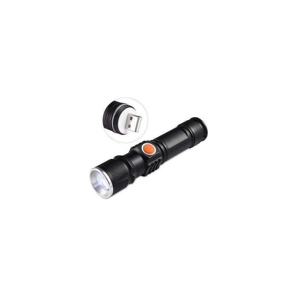 Φακός LED με Μέγιστη Φωτεινότητα 500lm T6