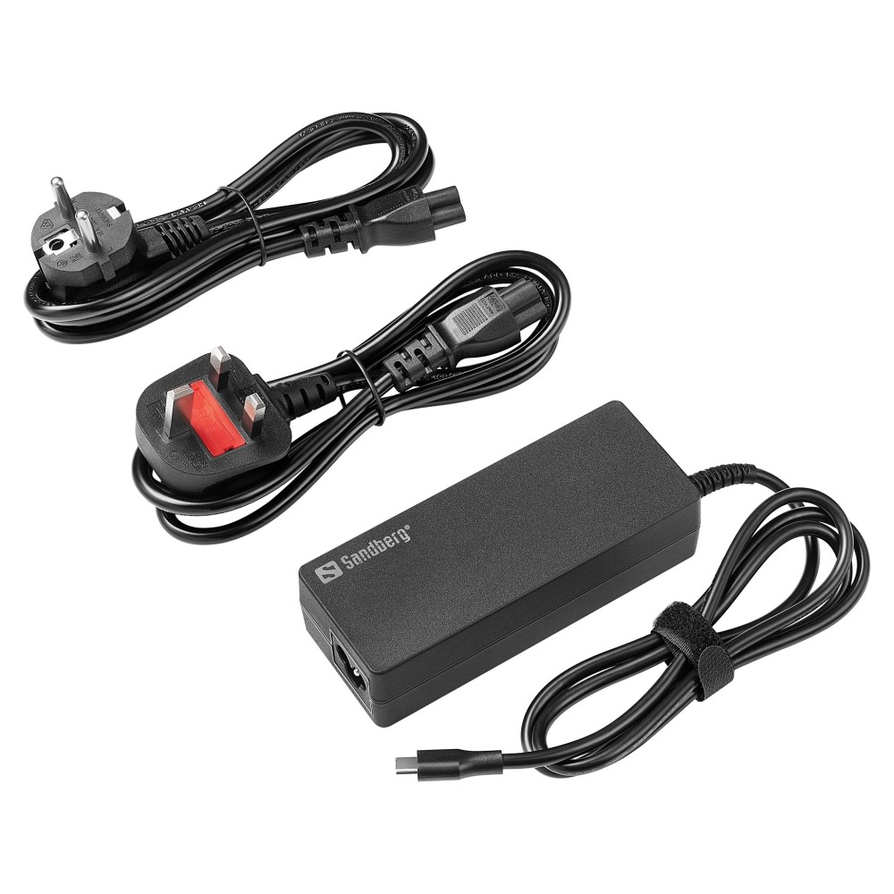 Sandberg USB-C AC Charger PD100W EU+UK