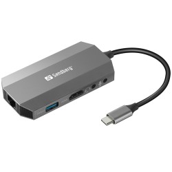 Sandberg USB-C 6in1 Travel...