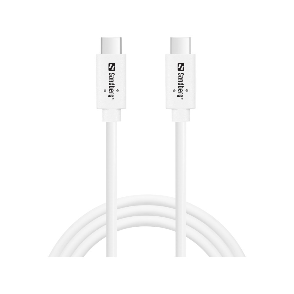 Sandberg USB-C>C USB 3.2 Gen2 100W, 1M