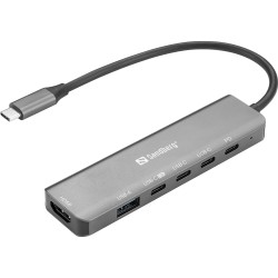 Sandberg USB-C 6-in-1...