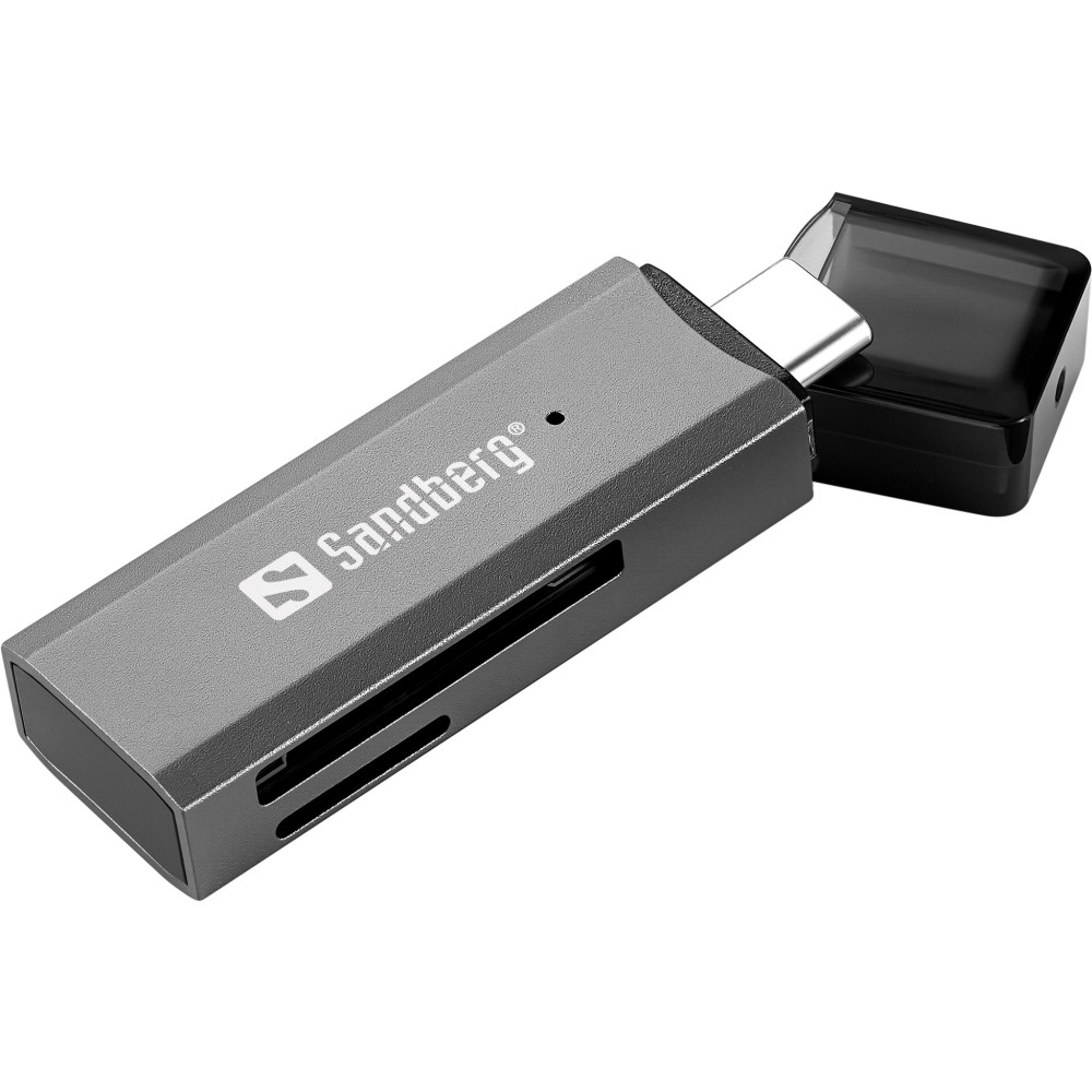 Sandberg USB-C SD+microSD Card Reader