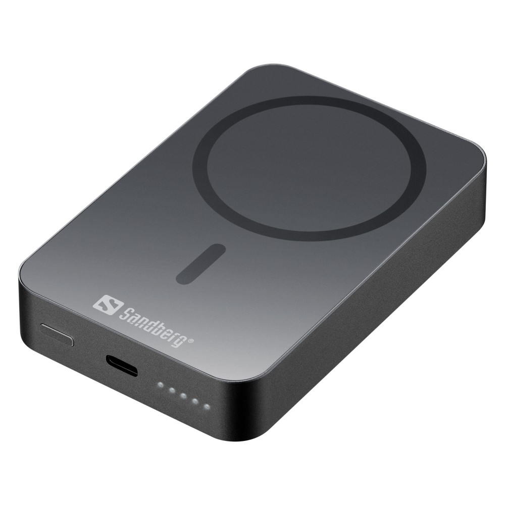 Sandberg Magnet Wireless Powerbank 10000 ALU