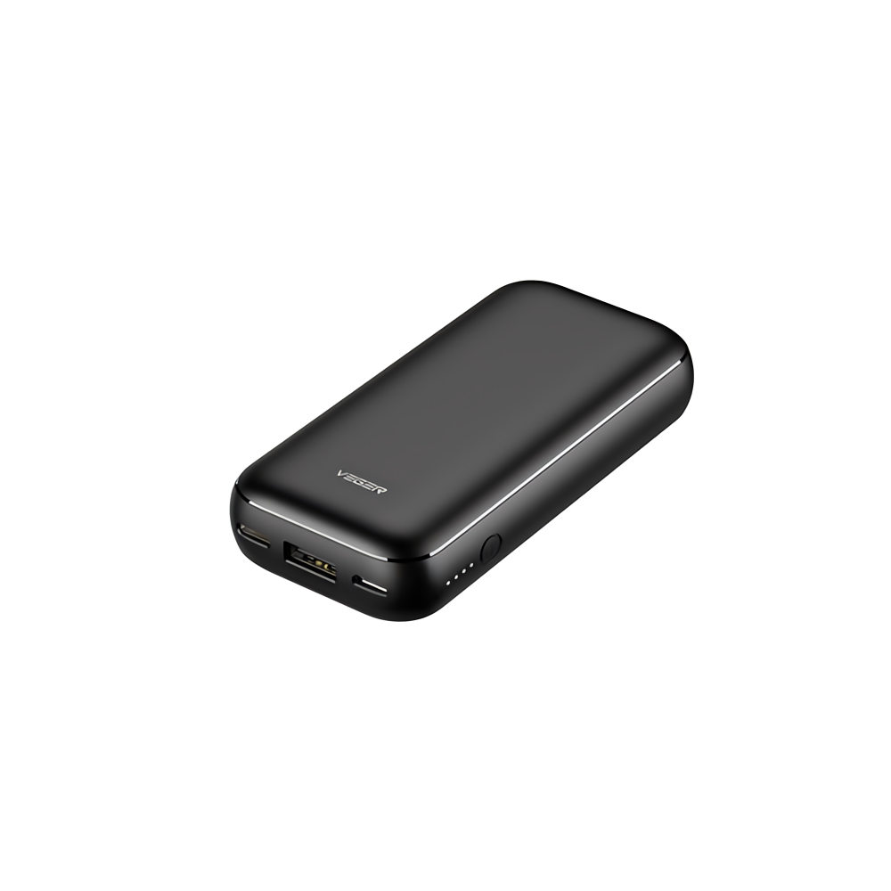 S10 Power Bank 10000mAh 20W με Θύρα USB-A και Θύρα USB-C Power Delivery / Quick Charge 3.0 Μαύρο