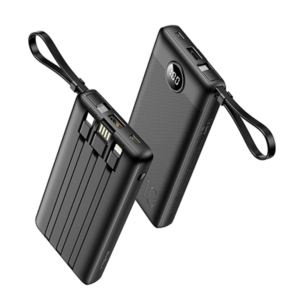 C10 Power Bank 10000mAh με Θύρα USB-A Μαύρο