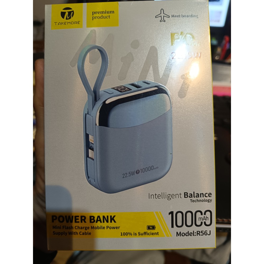POWERBANK R56J 10.000mAh PD22.5 WATT
