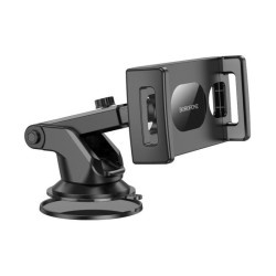 Borofone BH100 Βάση Κινητού Αυτοκινήτου 4.7" - 12.9" με Ρυθμιζόμενα Άγκιστρα Μαύρη BH100