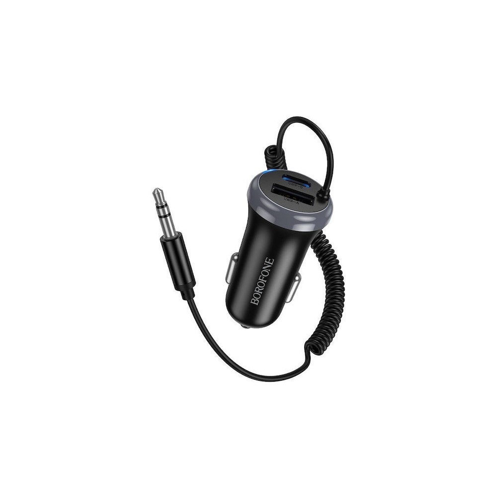 BOROFONE 2-in-1 Car Charger & BT RECEIVER BC64
