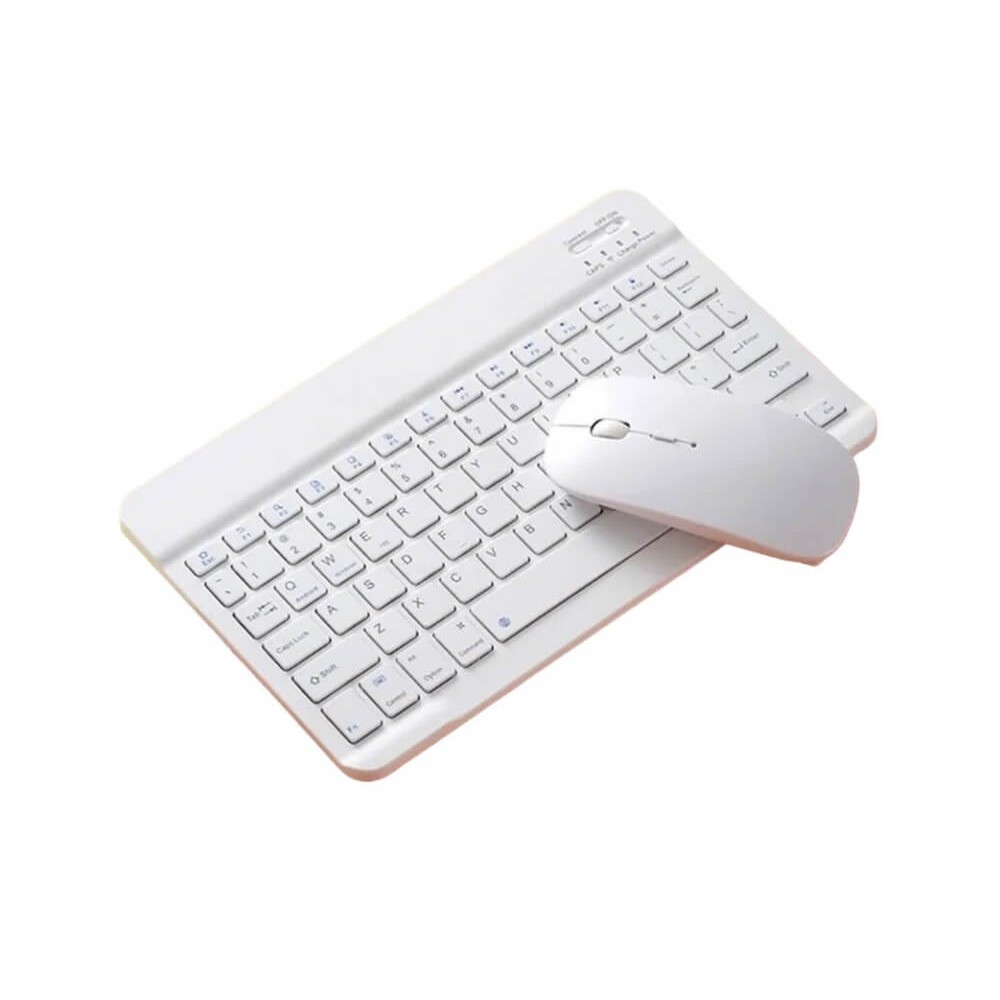 Σετ Πληκτρολόγιο Ποντίκι Ασύρματο Soultronic MKK11 (MKK11_WHITE) - Λευκό