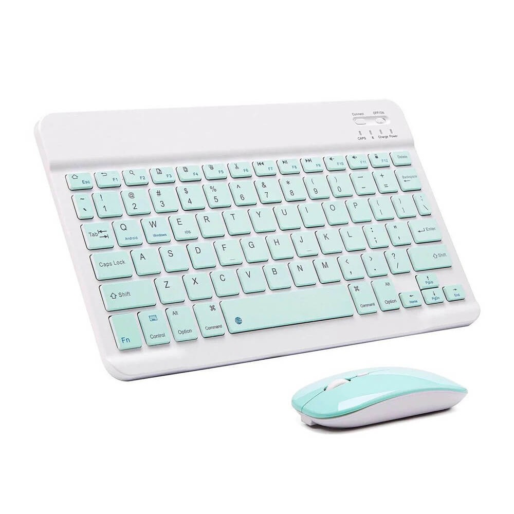 Σετ Πληκτρολόγιο Ποντίκι Ασύρματο Soultronic MKK11 (MKK11_MINT) - Mint