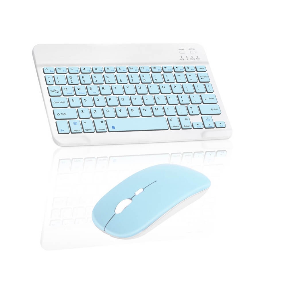 Σετ Πληκτρολόγιο Ποντίκι Ασύρματο Soultronic MKK11 (MKK11_BLUE) - Μπλε